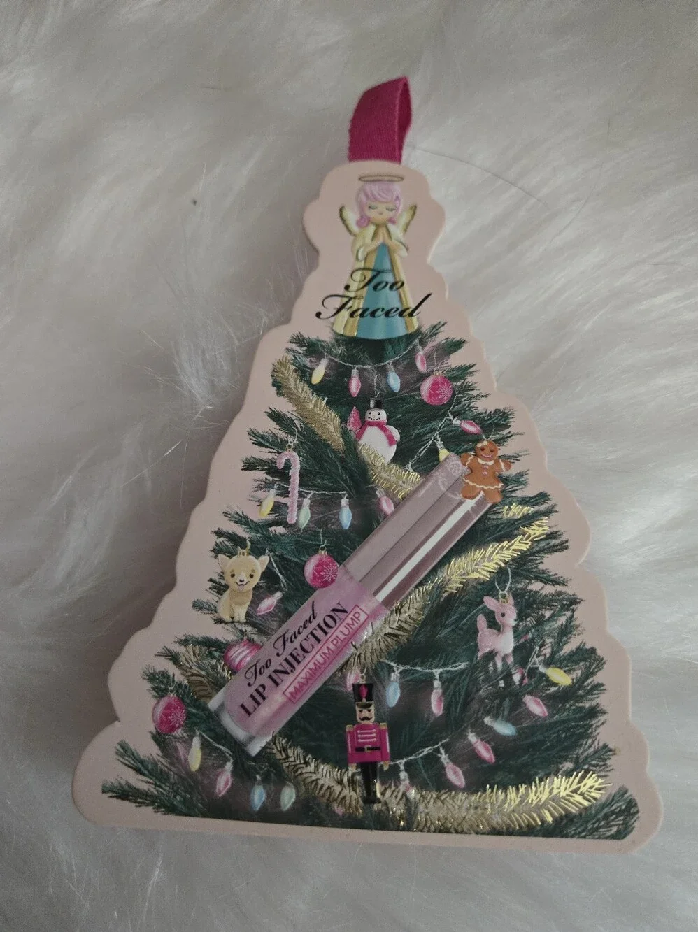 Too Faced Lip Injection Maximum Plump Lip Gloss NIB Ornament